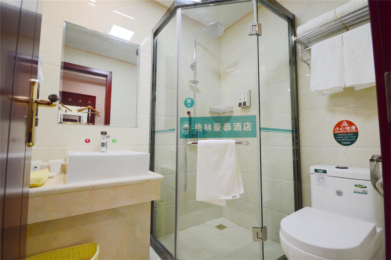 Greentree Inn Liaoning Dalian Wangjia Qiao Business Hotel Eksteriør bilde