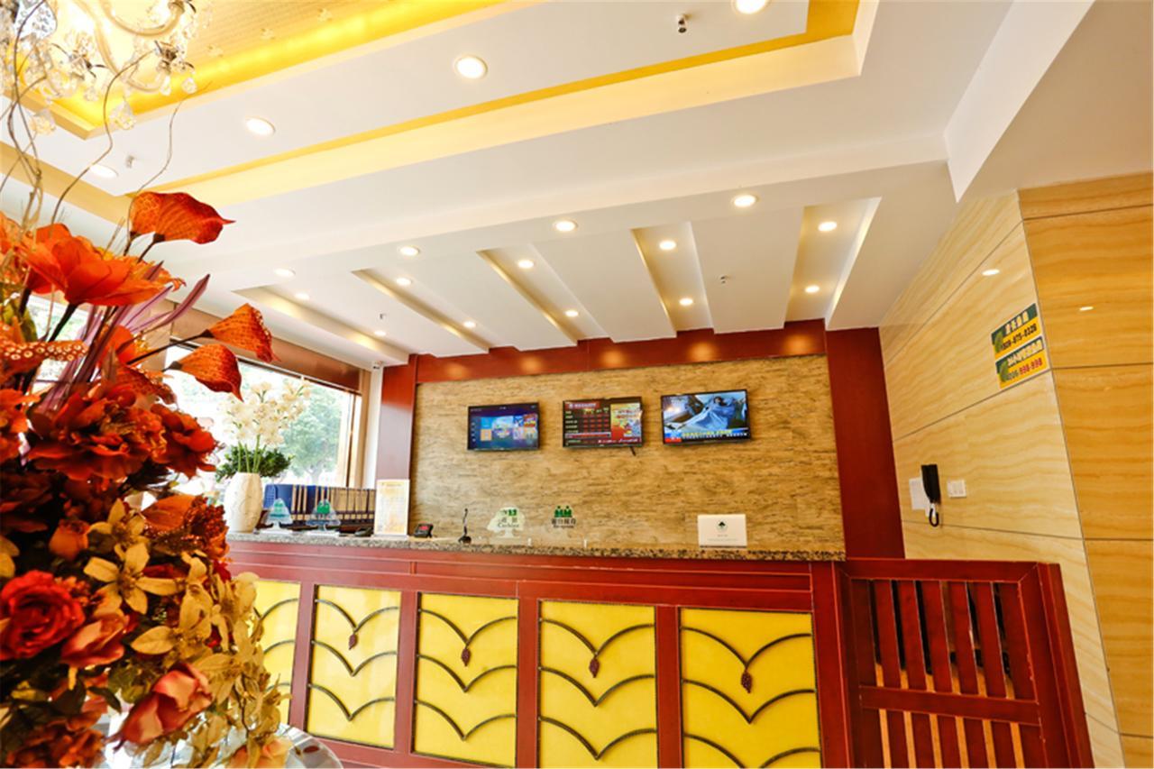 Greentree Inn Liaoning Dalian Wangjia Qiao Business Hotel Eksteriør bilde
