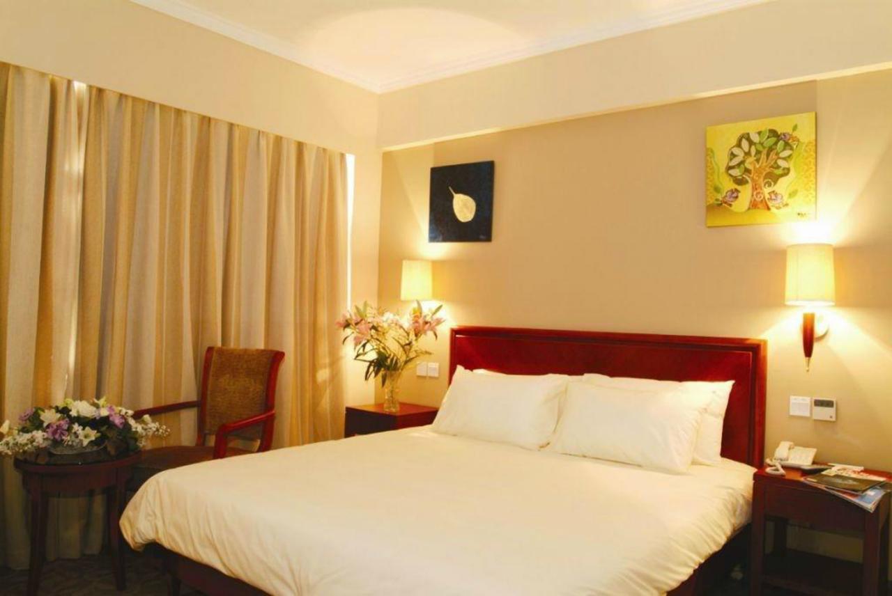 Greentree Inn Liaoning Dalian Wangjia Qiao Business Hotel Eksteriør bilde